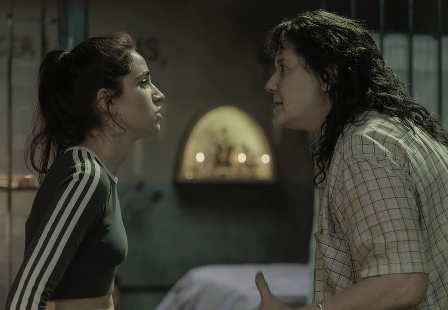 Nieves y La Gringa en La Quebrada.