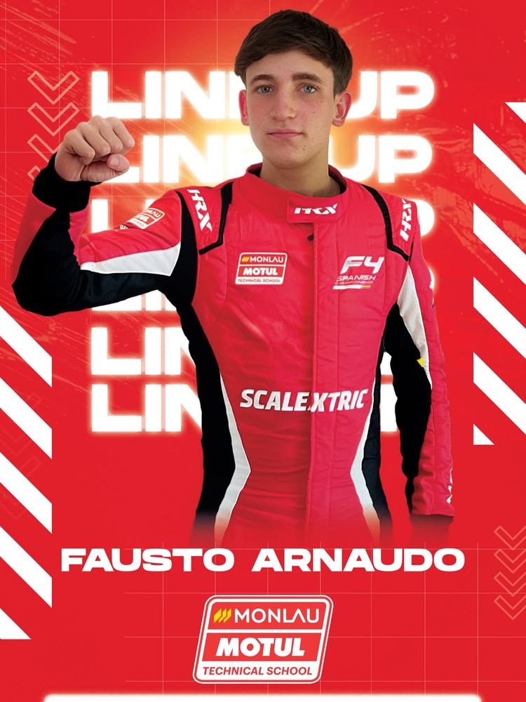 Fausto Arnaudo piloto Arroyito F4 Española