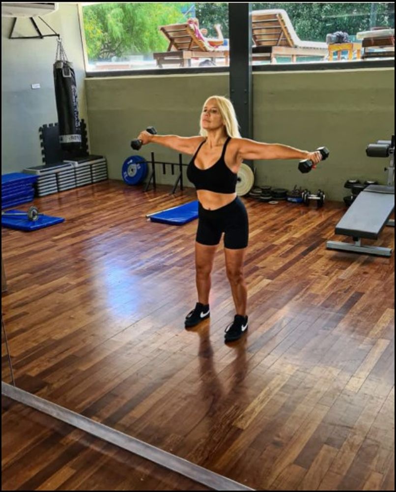 Nora Colosimo muestra partes de su hogar en las redes sociales.