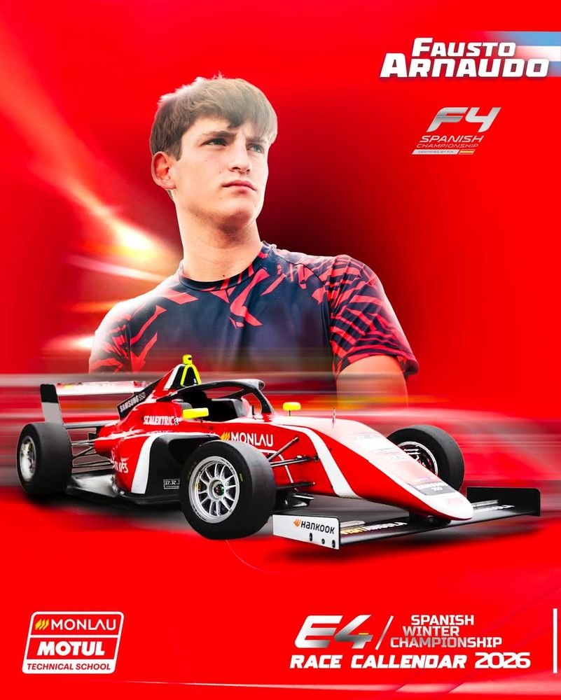 Fausto Arnaudo piloto Arroyito F4 Española