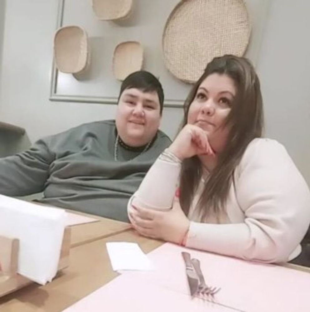 Luisito y su mujer
