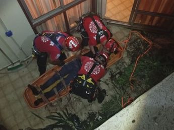 Quiso entrar a robar por una ventana en Córdoba y cayó a un séptimo piso: su estado