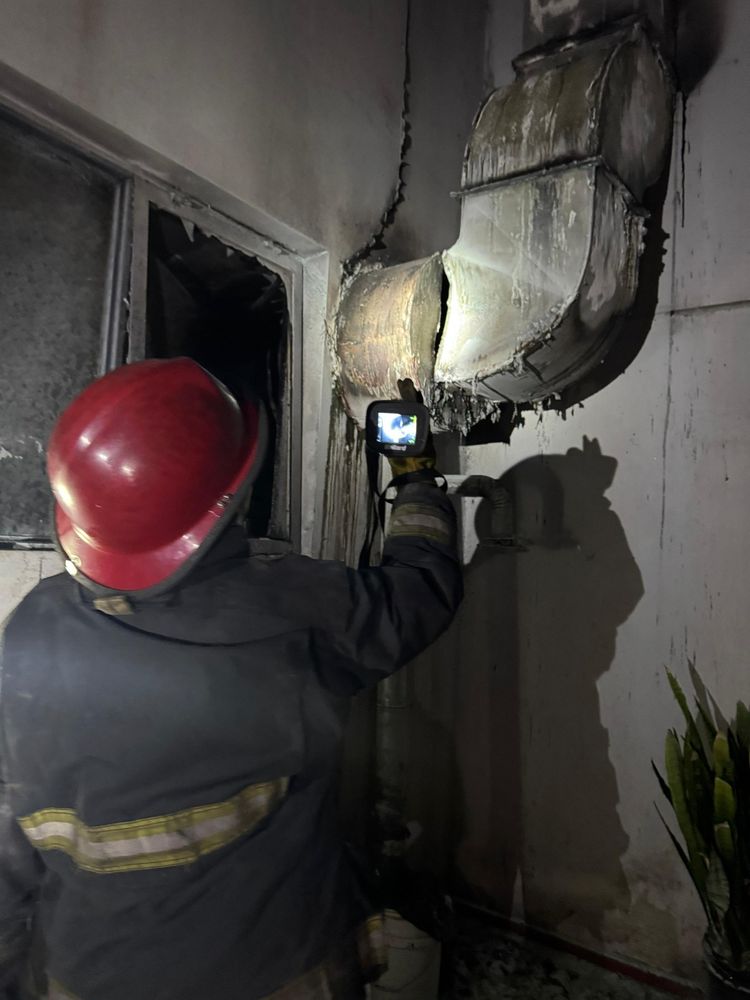 Los Bomberos controlaron el incendio.