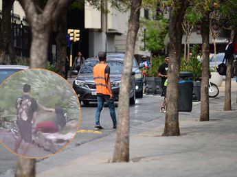 Video: violenta pelea entre naranjitas terminó con ataques a la Policía en Córdoba