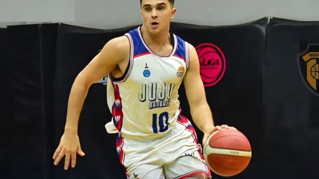 Bruno Conti, base del equipo Jujuy Básquet.