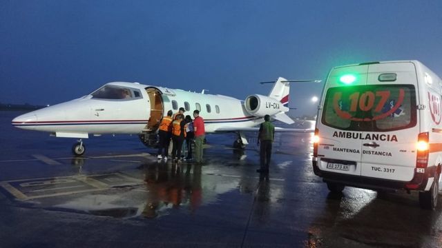 Ministerio de Salud Tucumán - Aeroevacuación