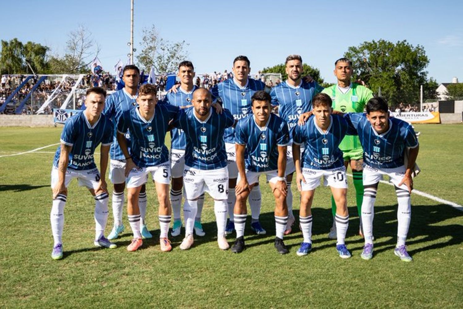 La formación de Racing, sin cambios en su visita a Acasuso.