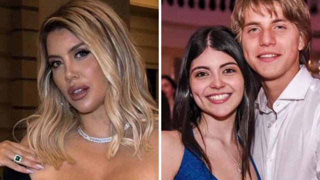 Wanda Nara y Valentino López