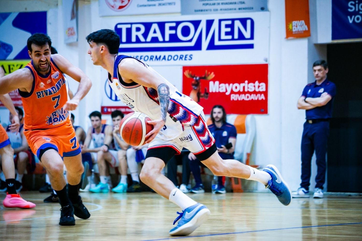Thiago Roca de los “Cóndores” fue el máximo anotador del encuentro con 21 puntos y lideró la ofensiva visitante.