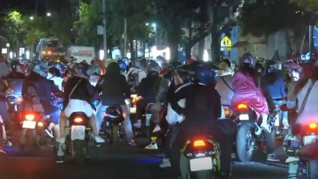 Caravanas de motos en Posadas: advierten que la problemática ya es de “seguridad ciudadana”.