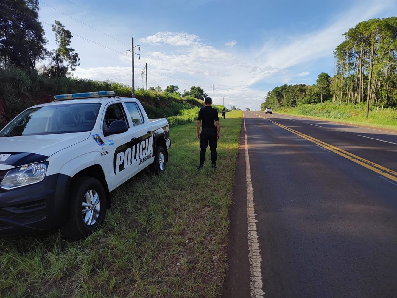 Motociclista murió tras despistar sobre la Ruta Nacional 12, en Puerto Rico.