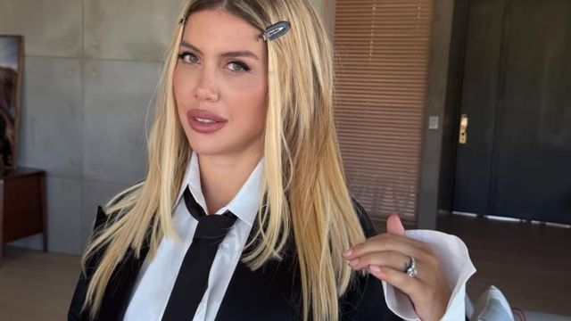 Wanda Nara mostró el ingrediente casero ideal para recuperar el cabello.