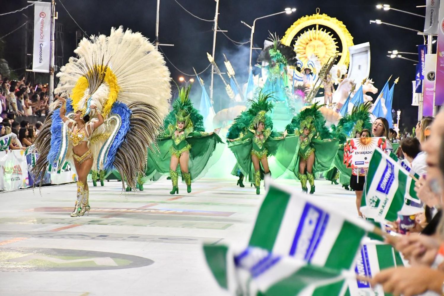 El Carnaval de Concordia cerró su edición 2026 con tribunas colmadas