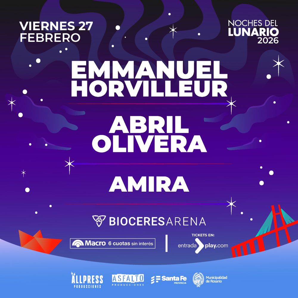 Emmanuel Horvilleur llega a Rosario para presentar su último disco