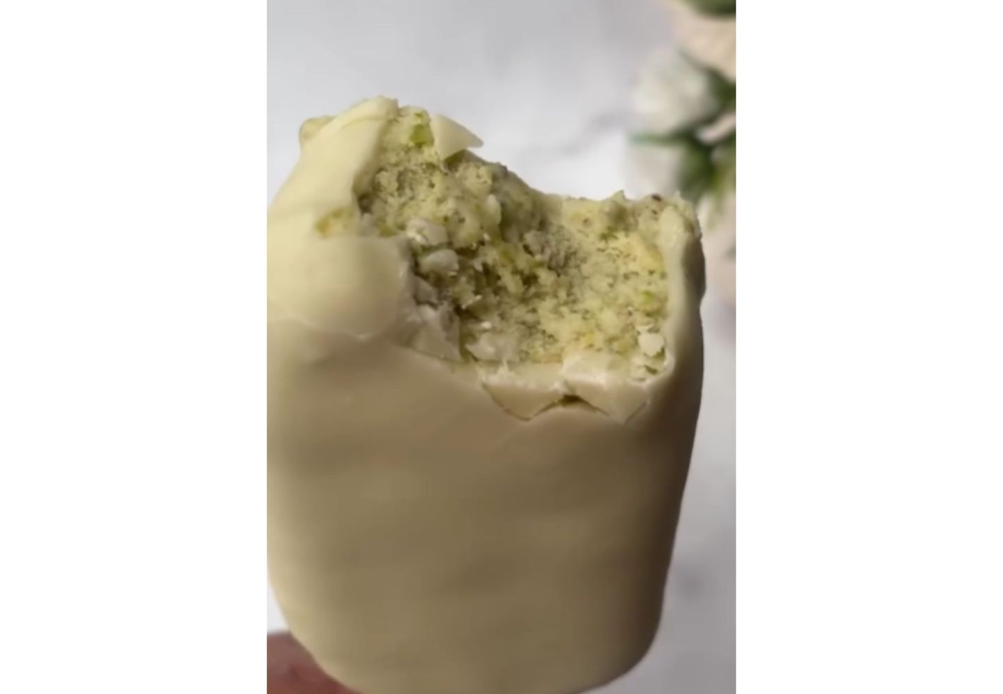 Así queda el helado con esta receta.