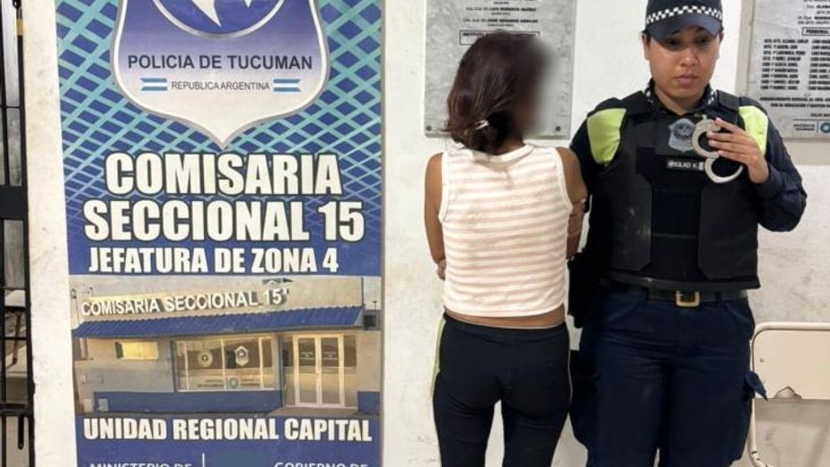 Un celular robado, una extorsión y la aprehensión de una sospechosa