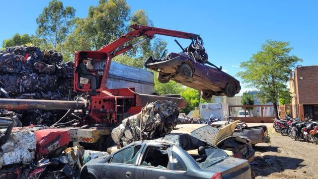 Compactación de vehículos