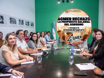 Paritaria docente: AGMER rechaza la oferta salarial y el Gobierno cuestiona el portazo gremial
