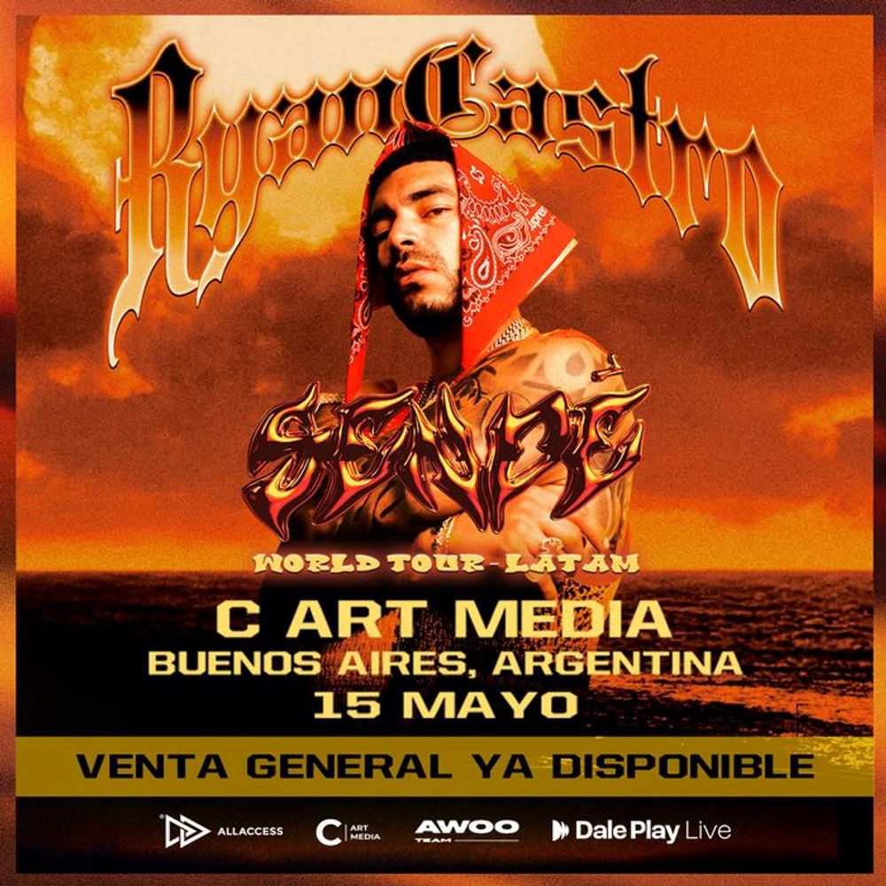 Ryan Castro se presentará el próximo 15 de mayo.