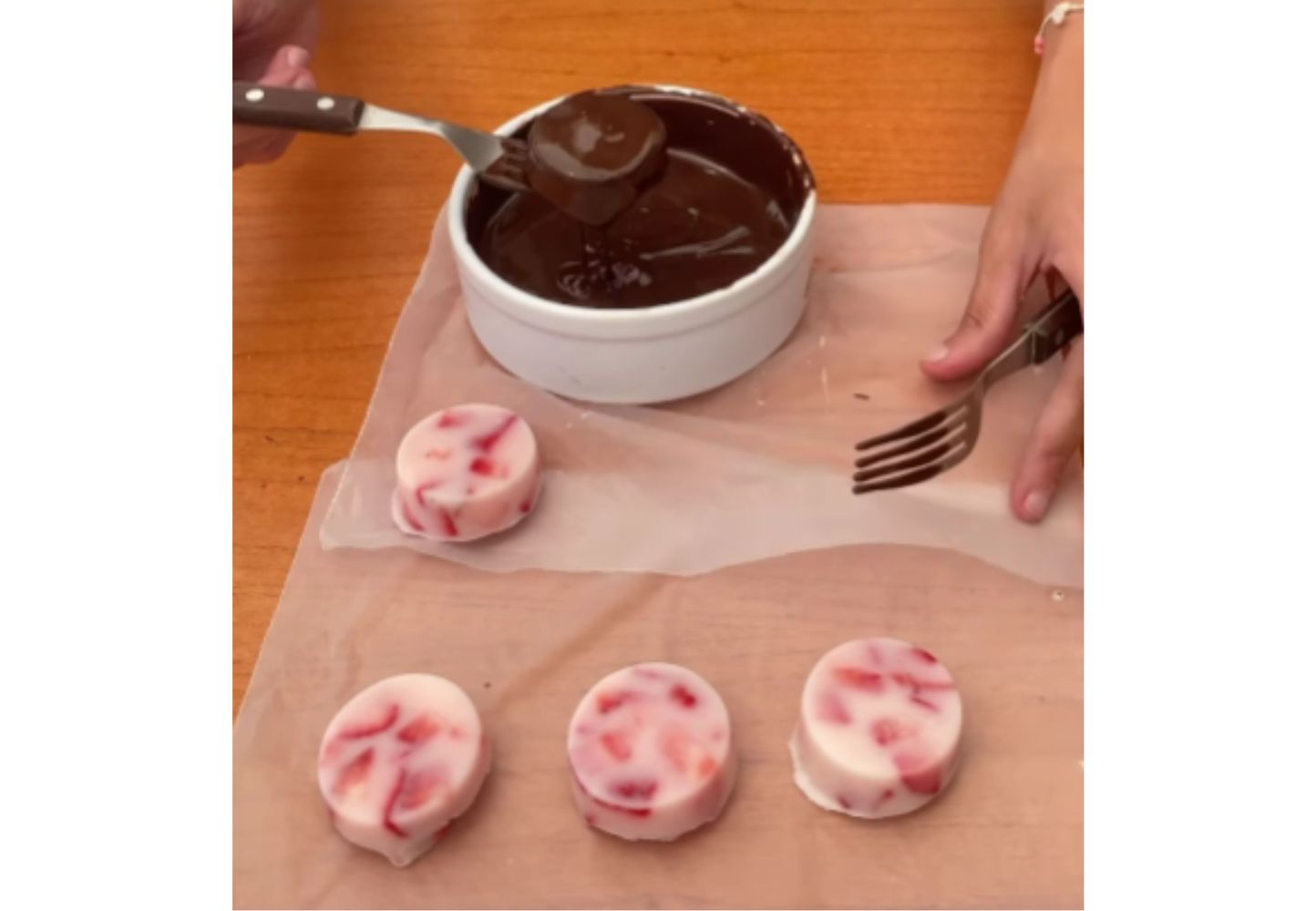 La receta es muy fáciles de hacer.