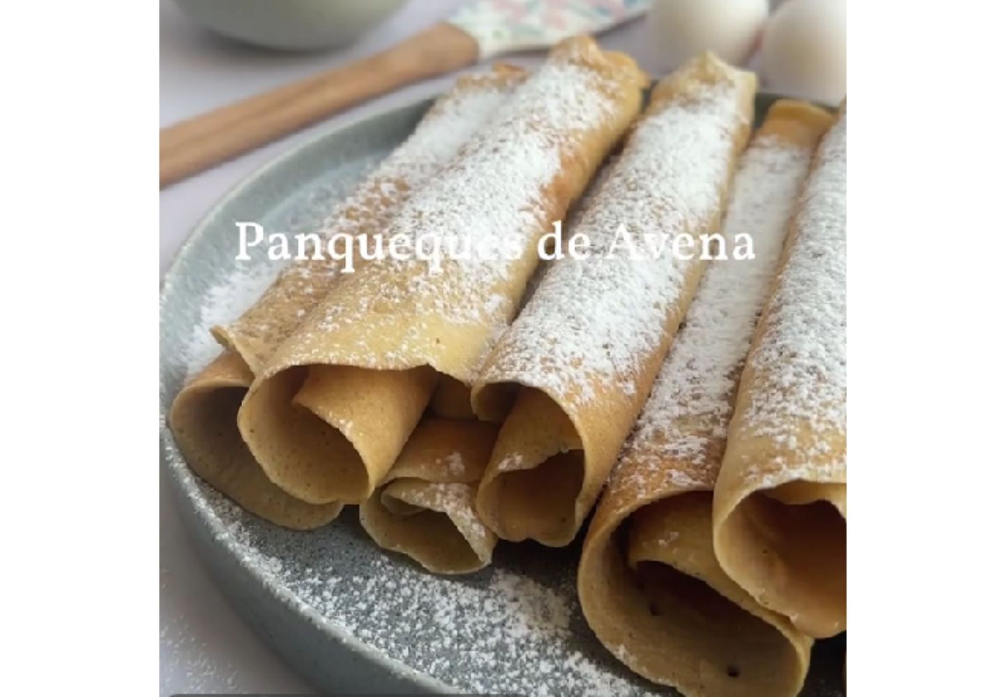 Panqueques de harina muy fáciles de hacer.