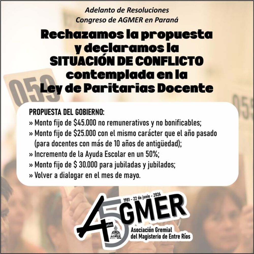 Paritaria docente