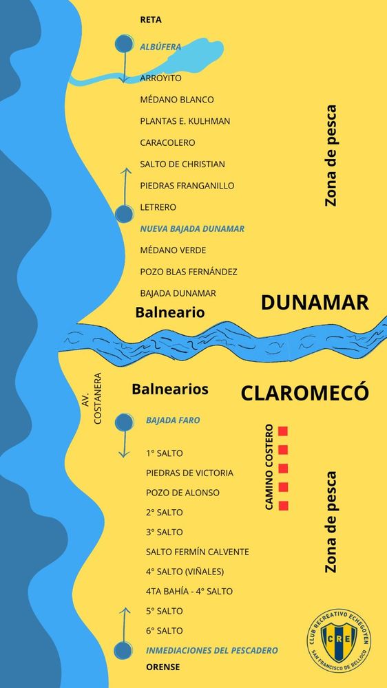 6 horas a la corvina R Echegoyen