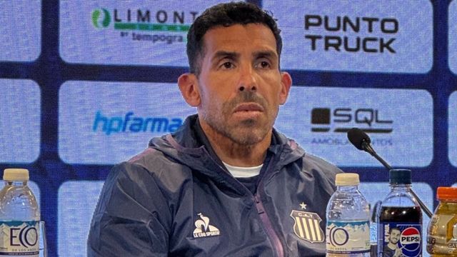 Carlos Tevez, muy autocrítico por la derrota de Talleres en Santiago.