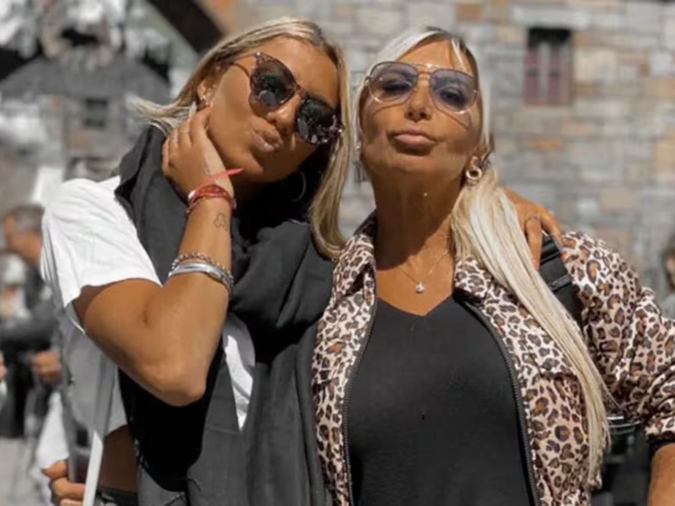 Yanina Zilli junto a su hija Ornella Zilli.