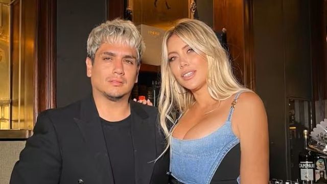 Kennys Palacios y Wanda Nara