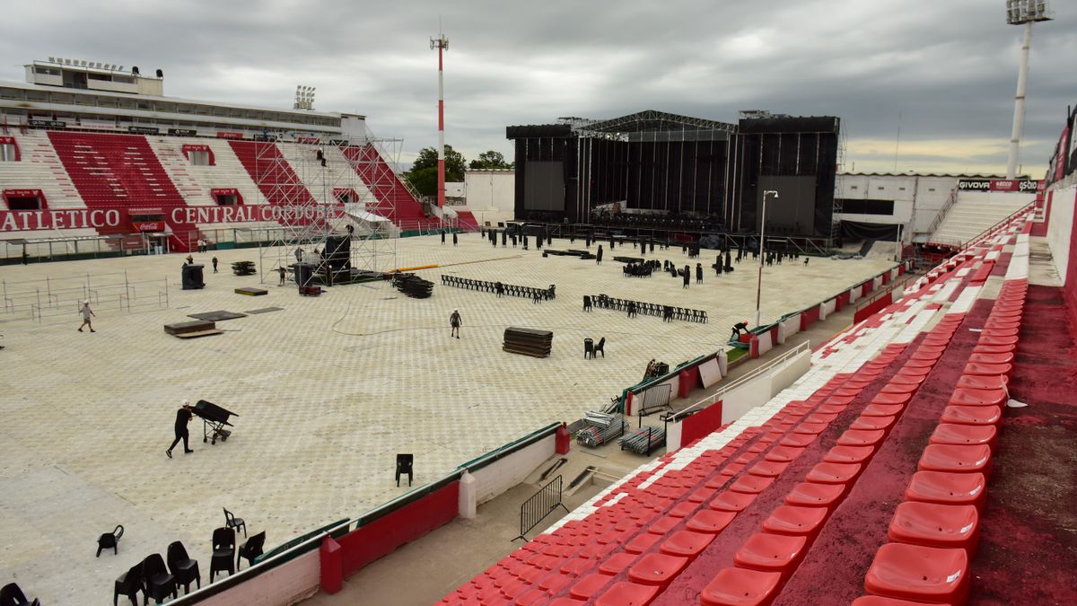 Chayanne en Córdoba: el montaje de un escenario de 53 metros para su esperado regreso