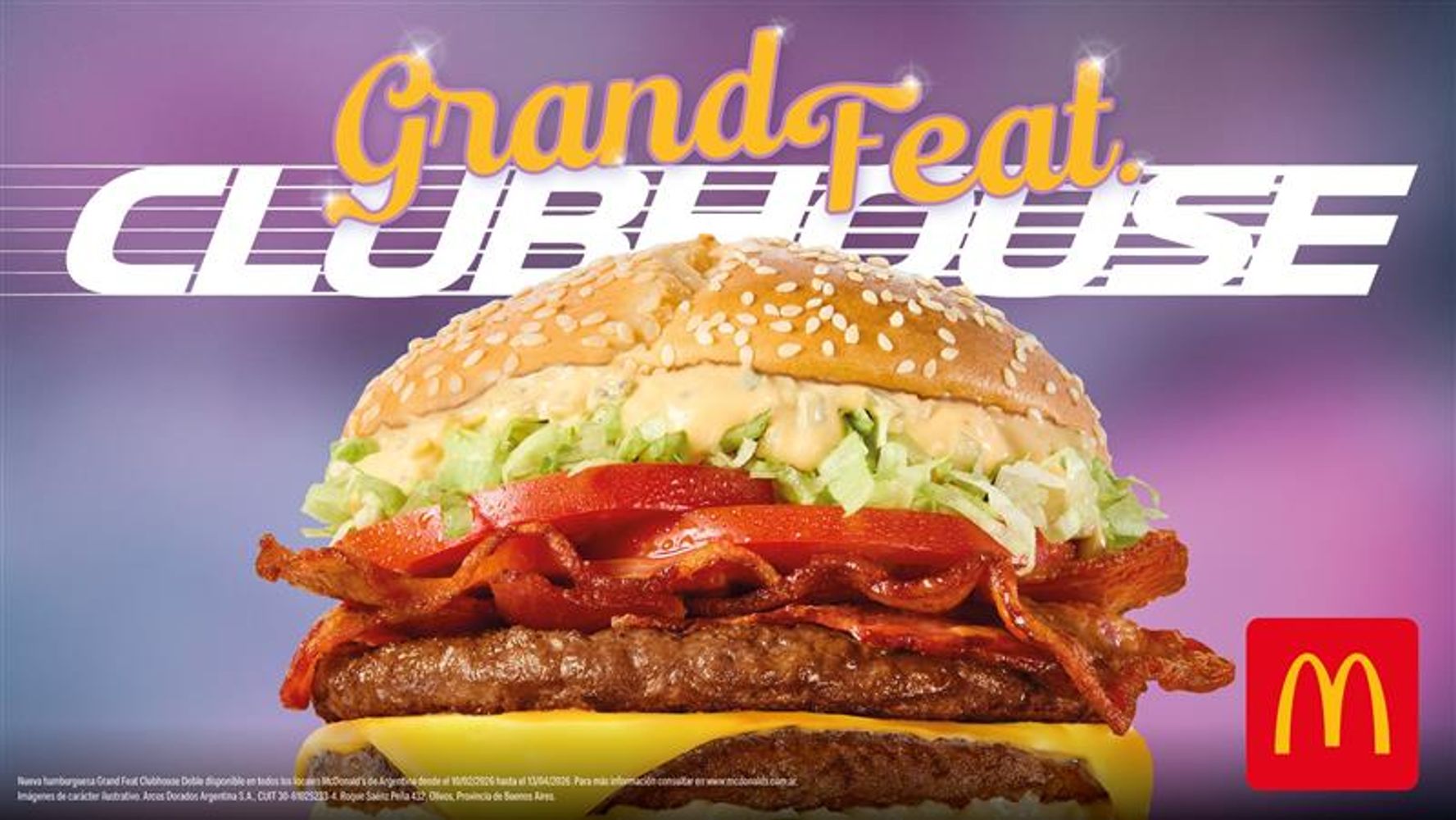 La nueva hamburguesa de McDonald's.