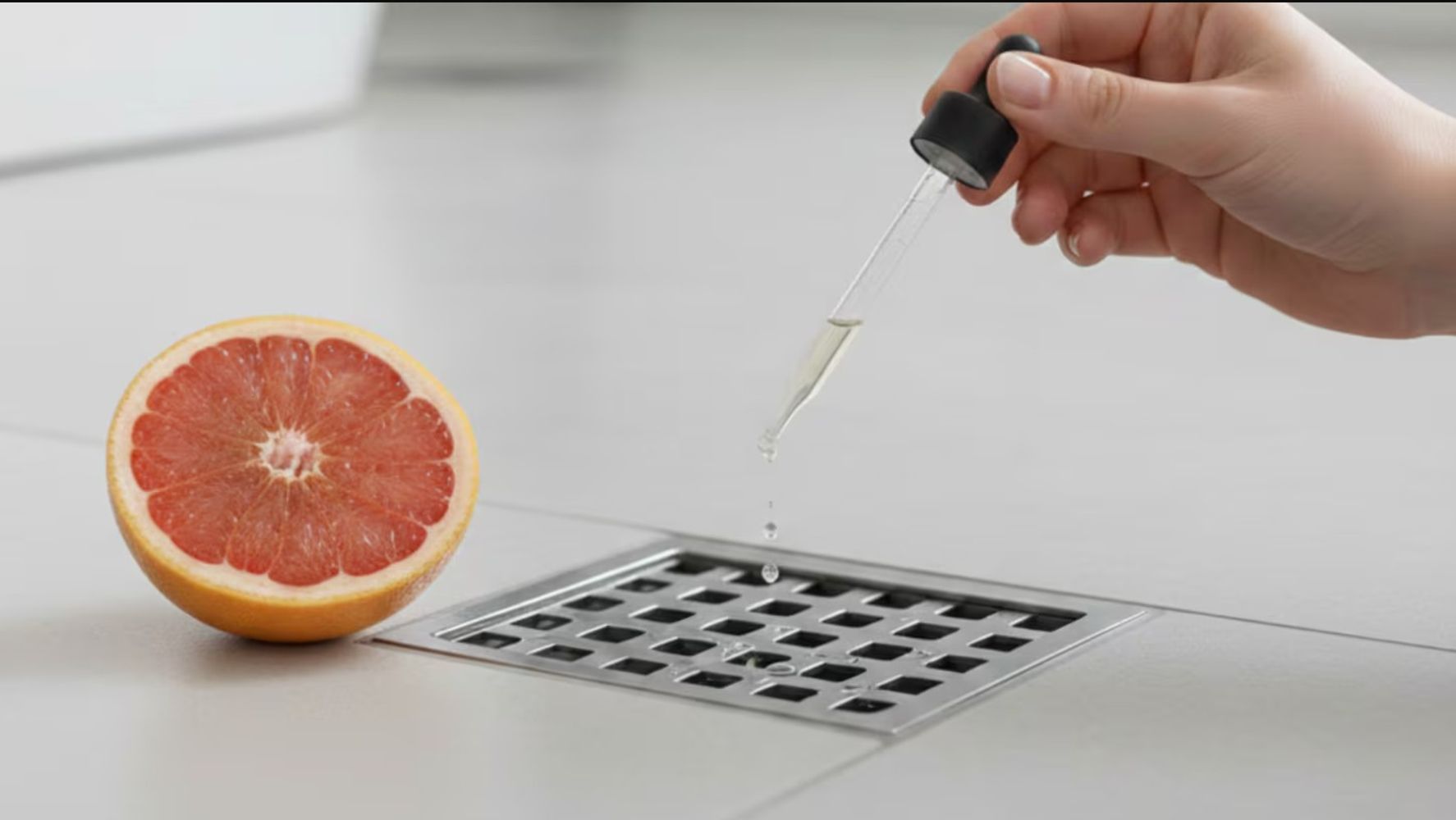 El aceite esencial de pomelo neutraliza olores y ayuda a prevenir la acumulación de suciedad.
