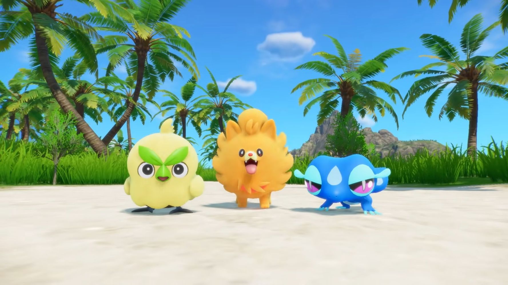 Los nuevos iniciales de Pokémon para la Gen 10.