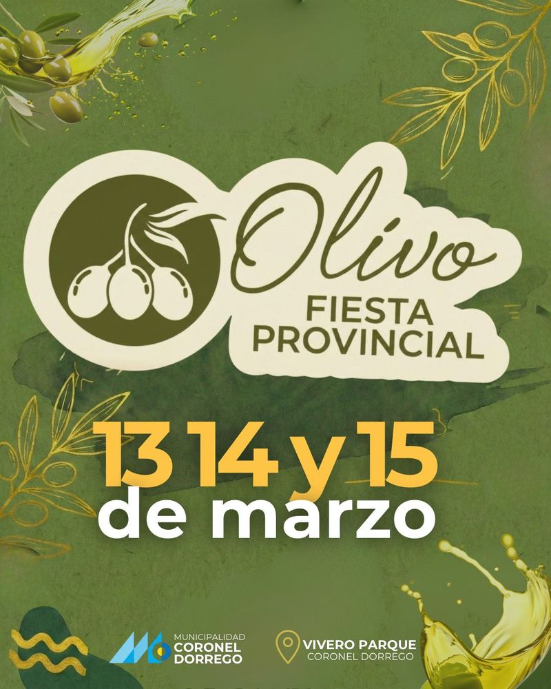 Fiesta del Olivo en Coronel Dorrego