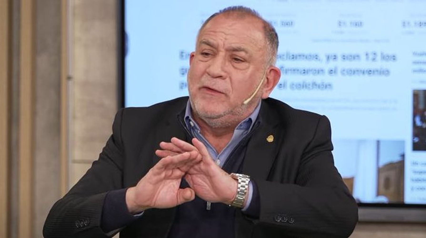Luis Juez defendió con énfasis la baja en la imputabilidad.