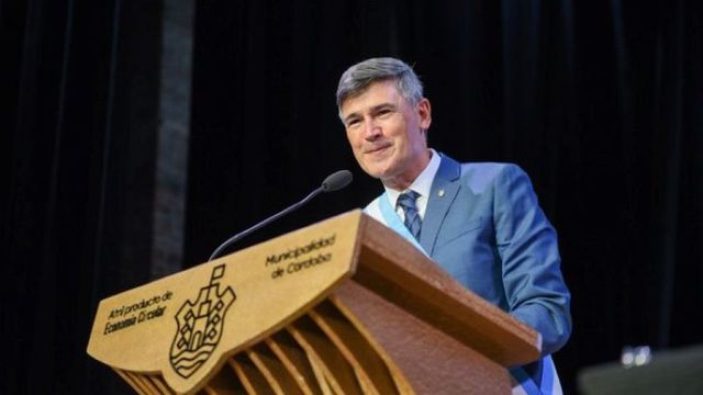 El intendente Daniel Passerini abre este primero de marzo las sesiones en el Concejo Deliberante de Córdoba.