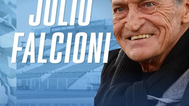 Julio César Falcioni llega como DT a Atlético Tucumán
