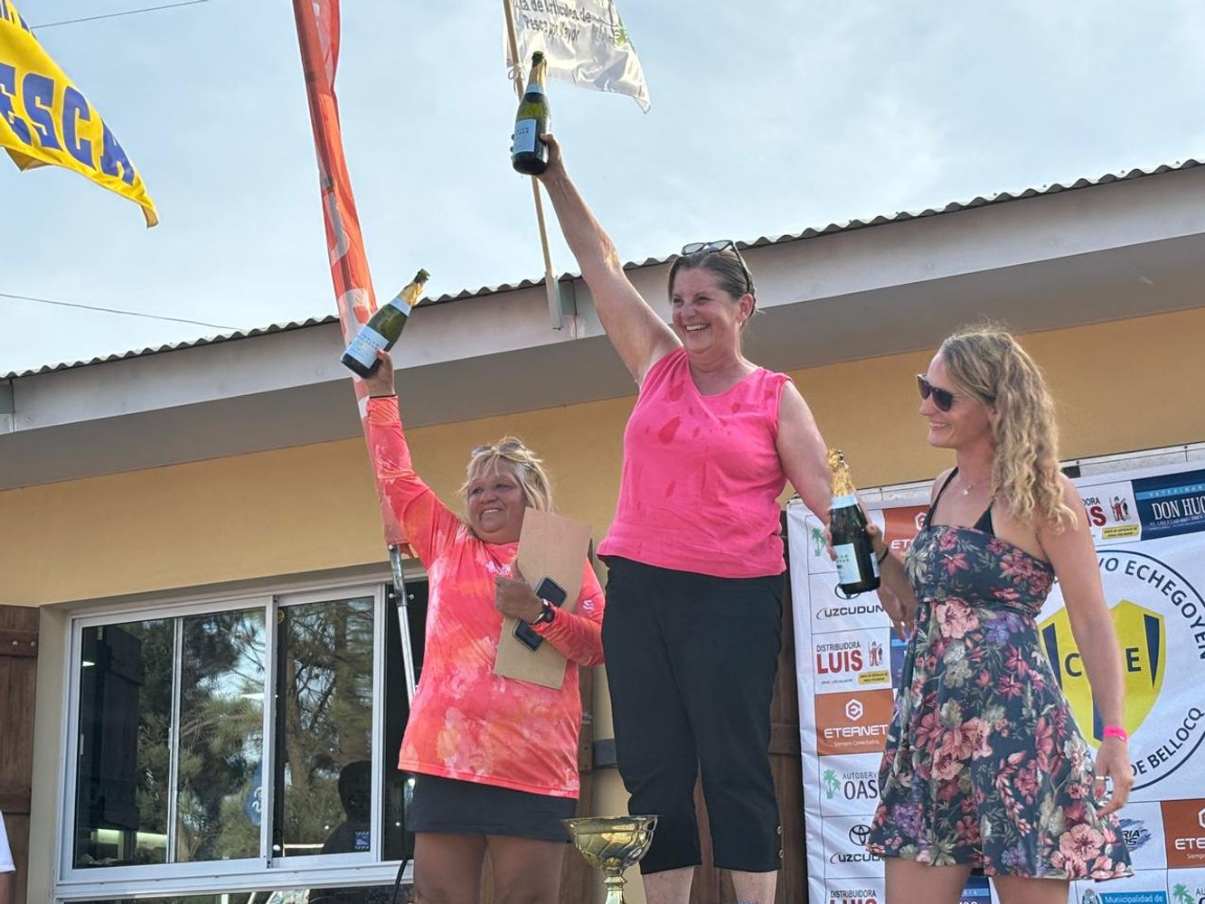 Laura Shwerdt de Bahía Blanca fue la la mejor dama clasificada seguida por Norma Guerrero de Monte Grande y Geraldine Haublein de Tres Arroyos.