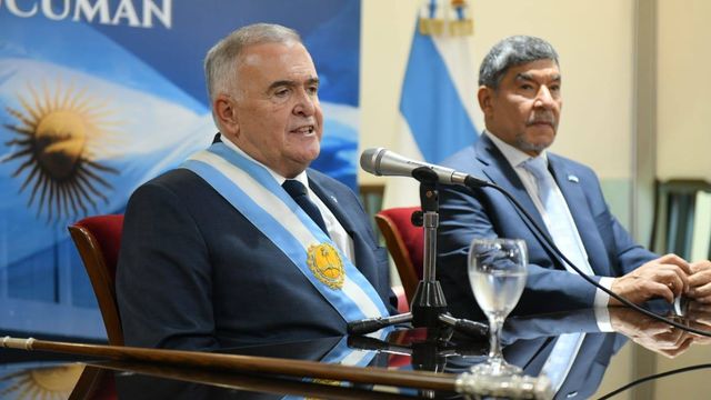 Discurso del gobernador Jaldo