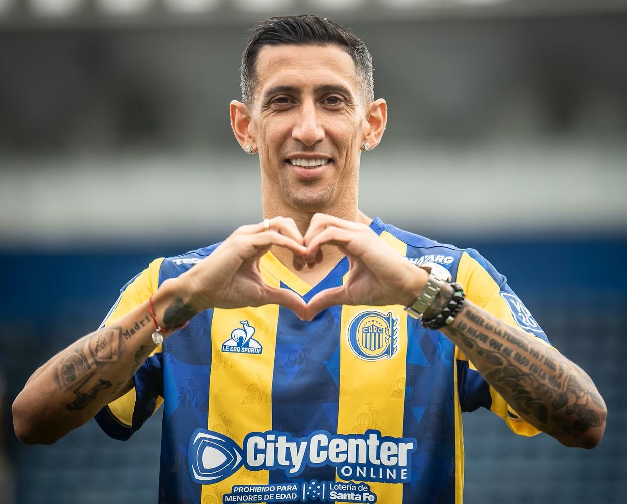 ÁNGEL DI MARÍA- Actualmente está lesionado.