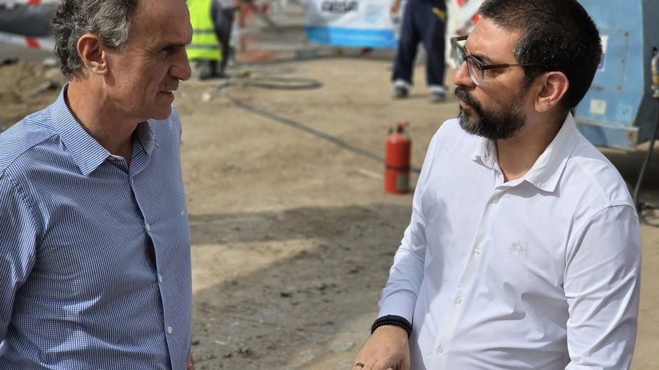 Gabriel katopodis visitó Punta Alta y recorrió obras