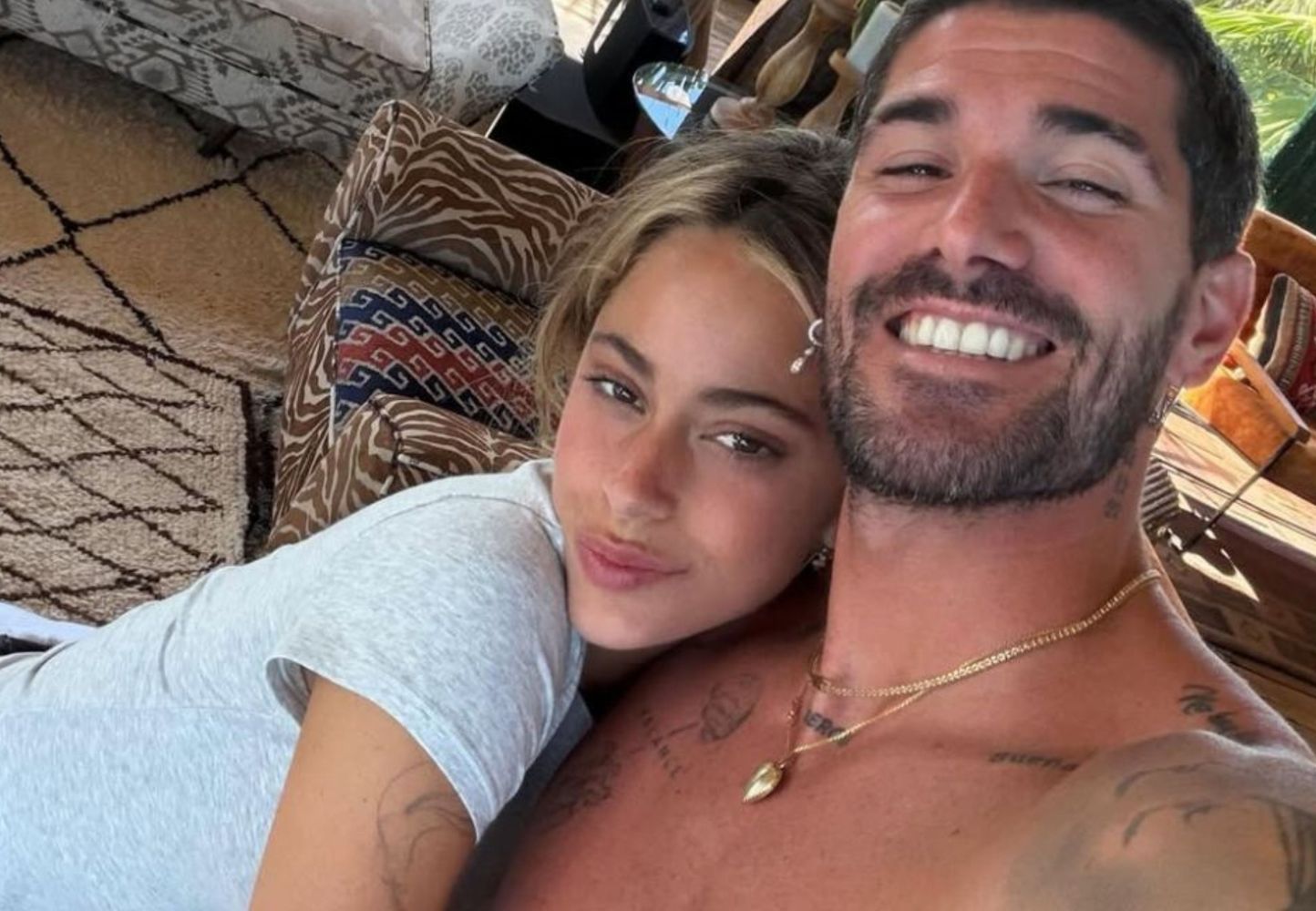 Tini Stoessel y Rodrigo de Paul