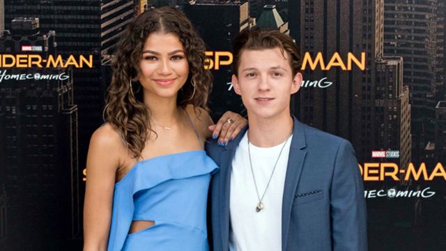 Zendaya y Tom Holland.