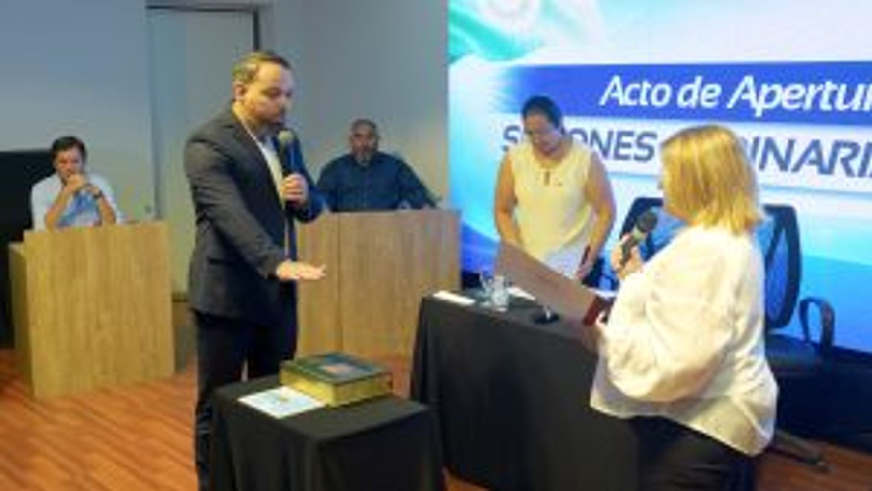 Acto Oficial de Apertura de Sesiones Ordinarias del Concejo Deliberante en Arroyito