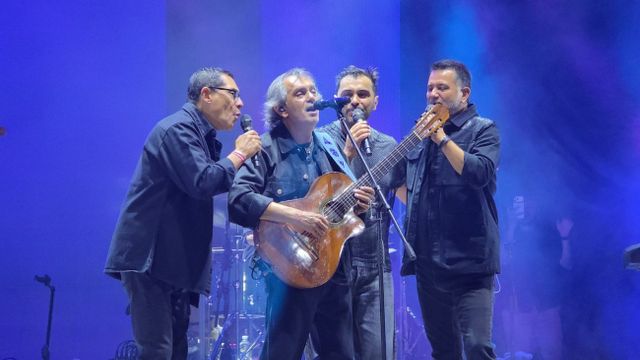 20 años después: así fue el emotivo regreso de Jorge Rojas con Los Nocheros en Cafayate