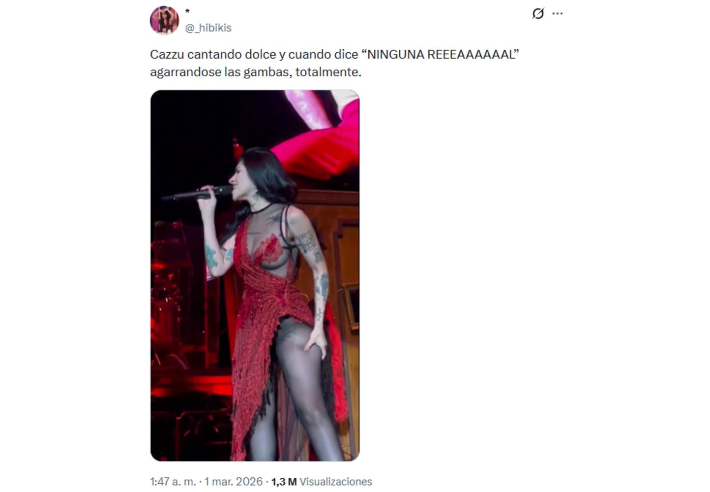 El gesto de Cazzu que no pasó desapercibido.