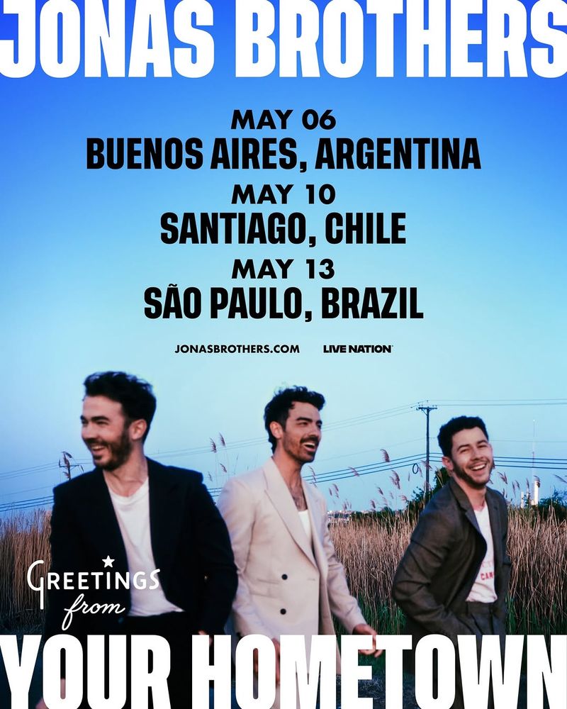 Jonas Brothers en Argentina 2026: precios de entradas para su nuevo show en el Movistar Arena