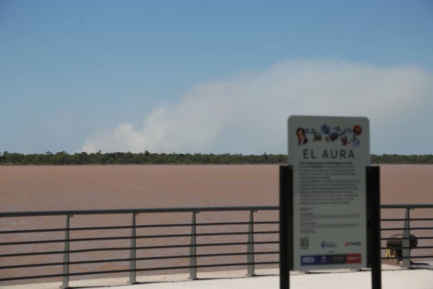 Incendios en Rosario. Gentileza Alan Monzón (Rosario 3)