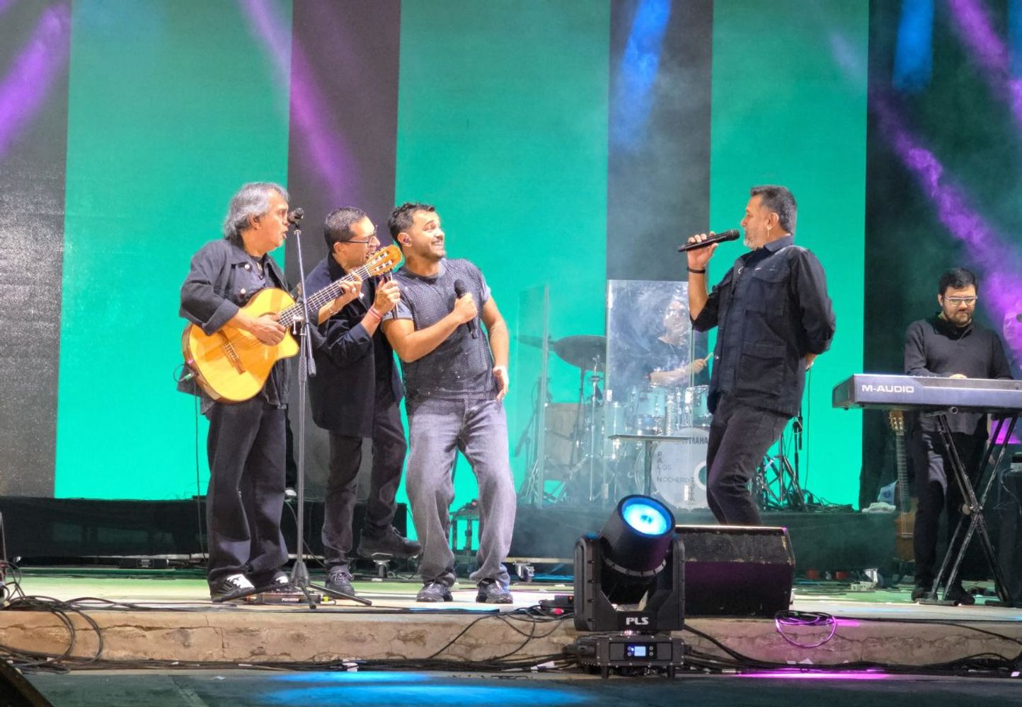 20 años después: así fue el emotivo regreso de Jorge Rojas con Los Nocheros en Cafayate